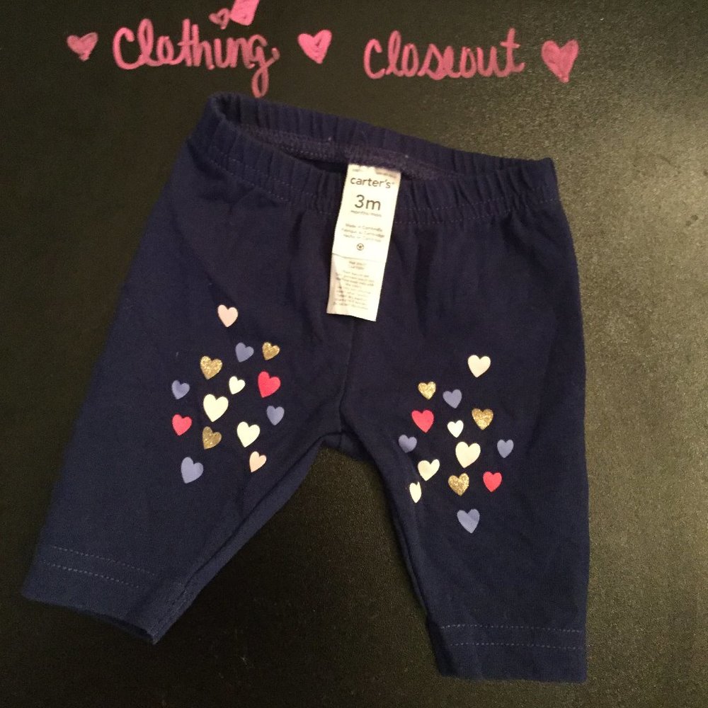 *10/$15* Carter's 3 mo. capris